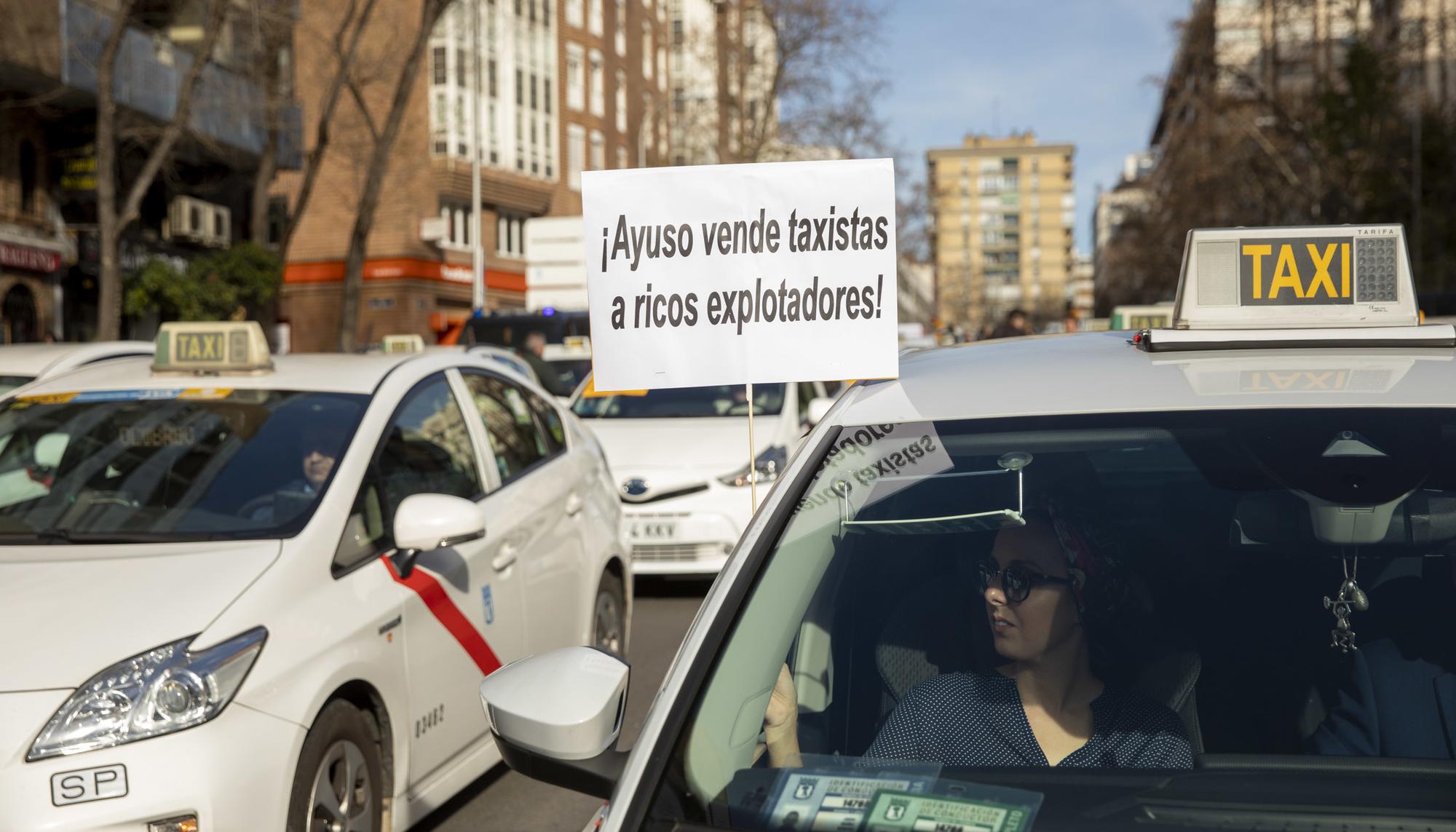 Manifestación Taxi 12-01-23 - 6